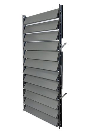 FLEX-WOOD® - Żaluzje tarasowe - stalowy mechanizm i aluminiowe panele - zestaw