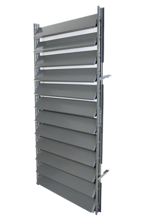 FLEX-WOOD® - Żaluzje tarasowe - stalowy mechanizm i aluminiowe panele - zestaw