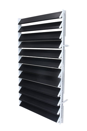 FLEX-WOOD® - Żaluzje tarasowe - stalowy mechanizm i deseczki 120cm - zestaw