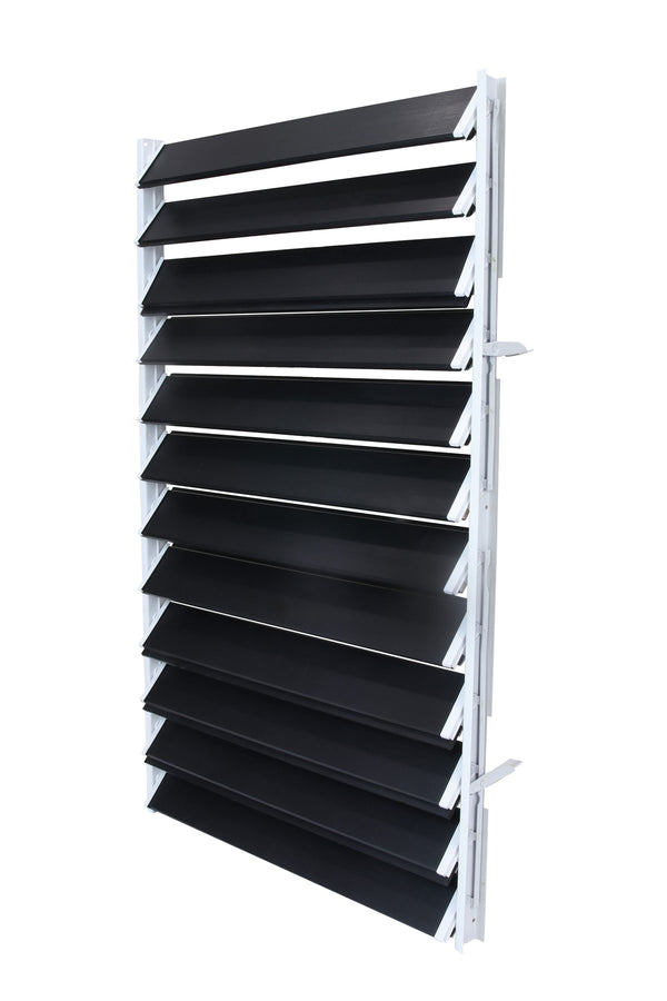 FLEX-WOOD® - Żaluzje tarasowe - stalowy mechanizm i deseczki 120cm - zestaw