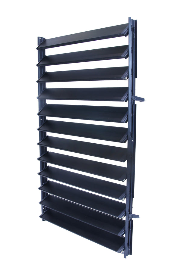 FLEX-WOOD® - Żaluzje tarasowe - stalowy mechanizm i deseczki 120cm - zestaw