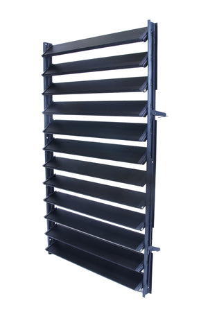 FLEX-WOOD® - Żaluzje tarasowe - stalowy mechanizm i deseczki 120cm - zestaw