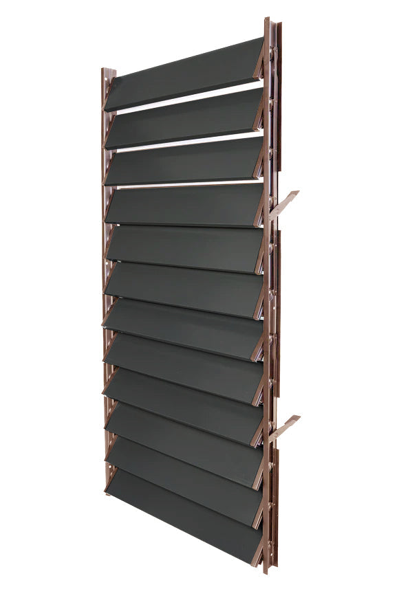 FLEX-WOOD® - Żaluzje tarasowe - stalowy mechanizm i aluminiowe panele - zestaw
