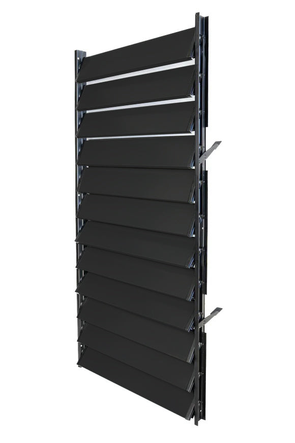 FLEX-WOOD® - Żaluzje tarasowe - stalowy mechanizm i aluminiowe panele - zestaw
