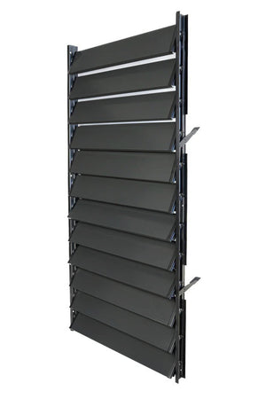 FLEX-WOOD® - Żaluzje tarasowe - stalowy mechanizm i aluminiowe panele - zestaw