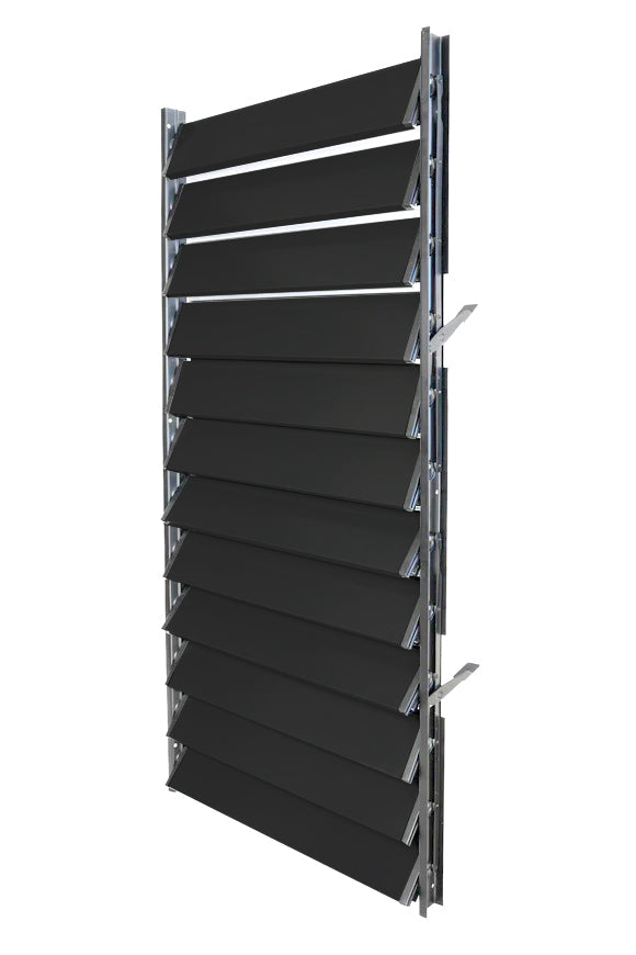 FLEX-WOOD® - Żaluzje tarasowe - stalowy mechanizm i aluminiowe panele - zestaw