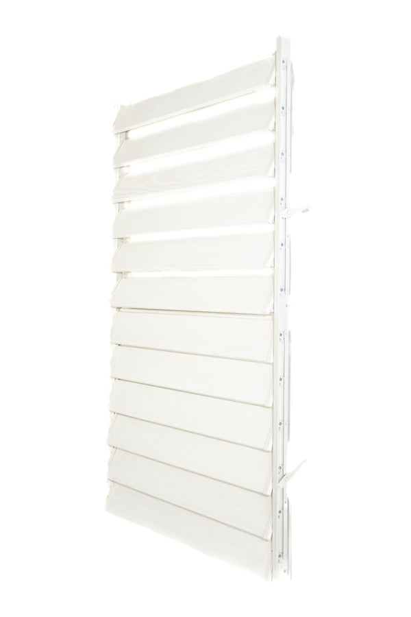 FLEX-WOOD® - Żaluzje tarasowe - stalowy mechanizm i deseczki 120cm - zestaw