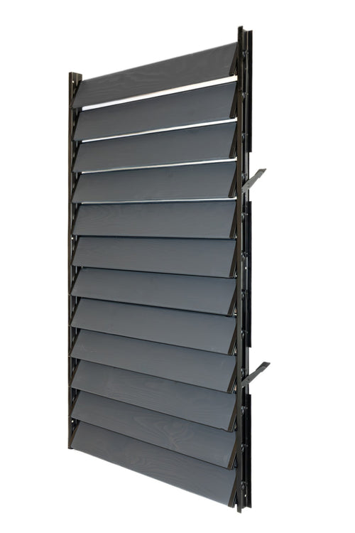 FLEX-WOOD® - Żaluzje tarasowe - stalowy mechanizm i deseczki 120cm - zestaw