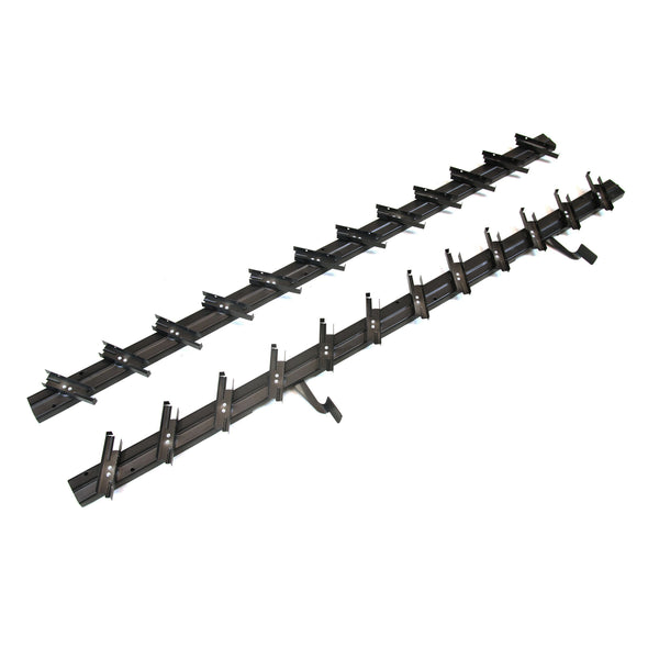II kategoria - produkt z defektami lakieru - Mechanizm aluminiowy do żaluzji tarasowych FLEX-WOOD - kolor czarny - RAL 9004 - półmatowy