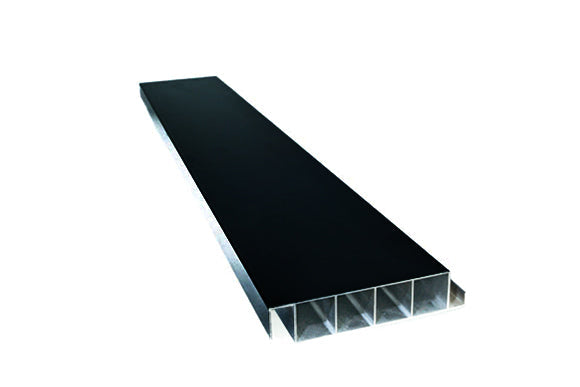 Panel aluminiowy do systemu FLEX-WOOD - Czarny RAL